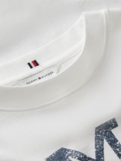 Crest Relaxed Oversized T-Shirt — White 6