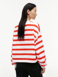 Logo Relaxed Crew Neck Sweatshirt — Multi 4