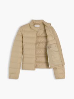 Slim Lightweight Packable Down Jacket — Beige 6