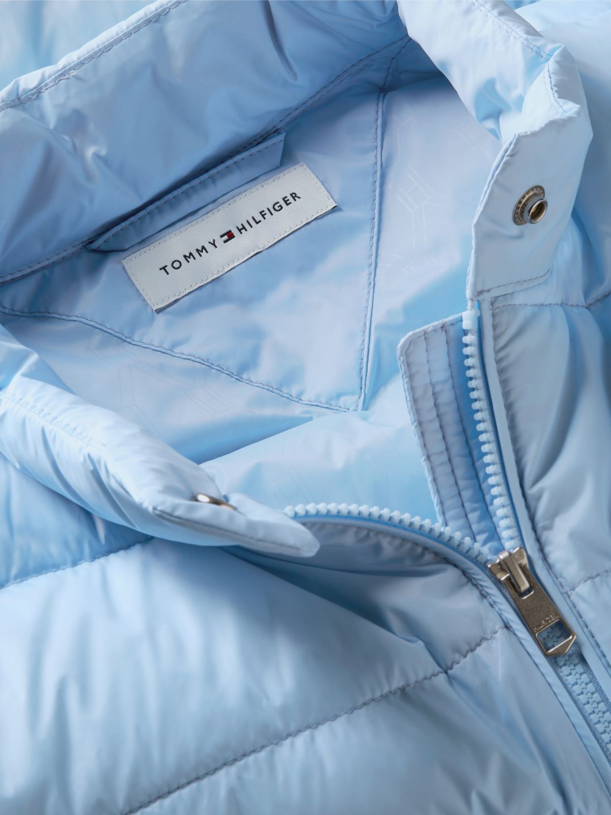 Slim Lightweight Packable Down Jacket — Blue