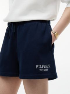 Logo Terry Sweat Shorts — Blue 3