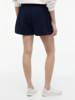 Logo Terry Sweat Shorts — Blue 4