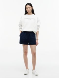 Logo Terry Sweat Shorts — Blue 1