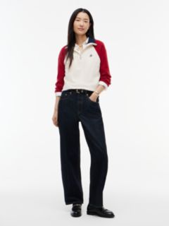 Relaxed Quarter-Zip Jumper With Cashmere — White 2