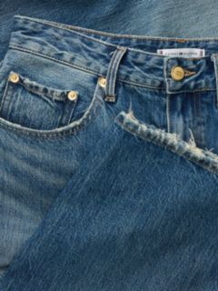 Quinn Mid Rise Barrel Faded Jeans — Denim 8
