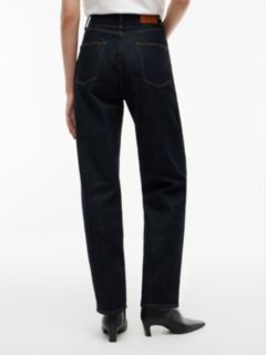 Jackie High Rise Tapered Ankle Jeans — Blue 6