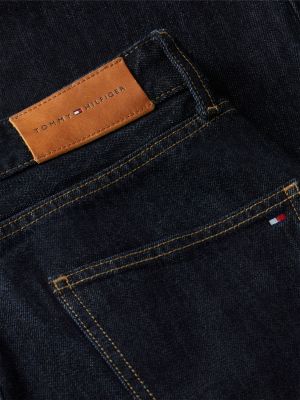 blue jackie high rise tapered ankle jeans for women tommy hilfiger