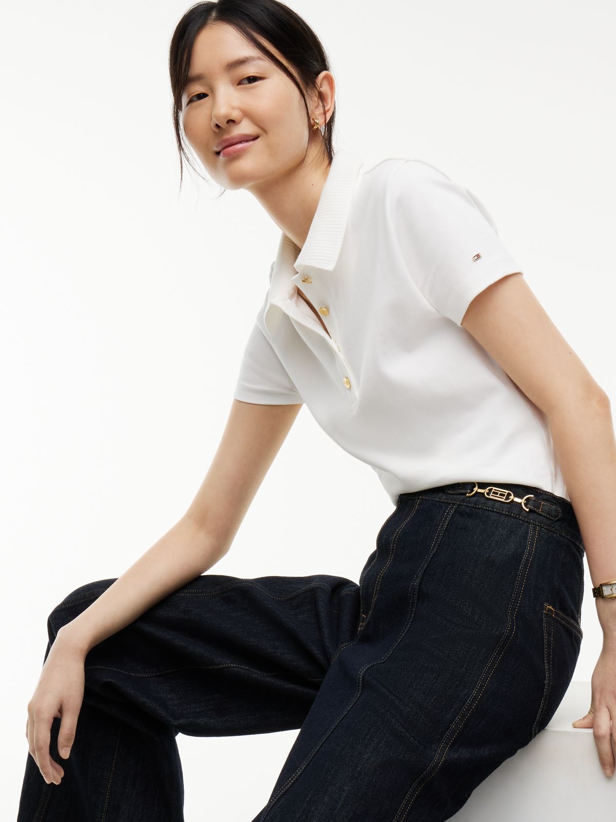 Indie High Rise Wide Jeans — Blue