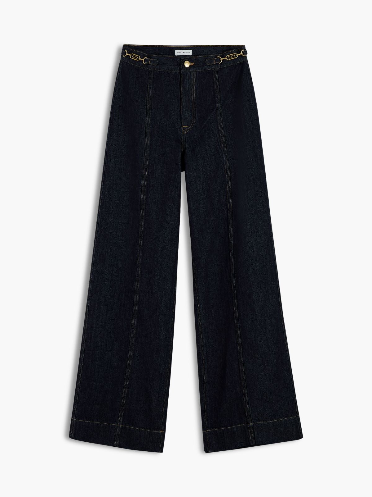 Indie High Rise Wide Jeans — Blue