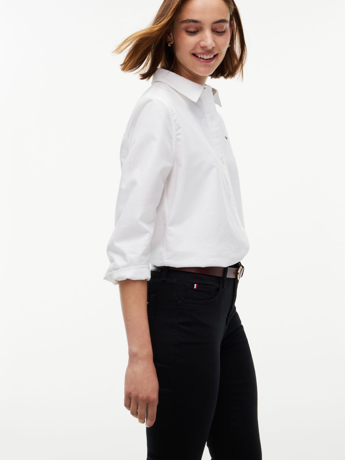 Como Mid Rise Skinny Black Jeans — Denim