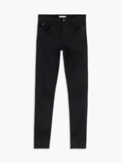 Como Mid Rise Skinny Black Jeans — Denim 7