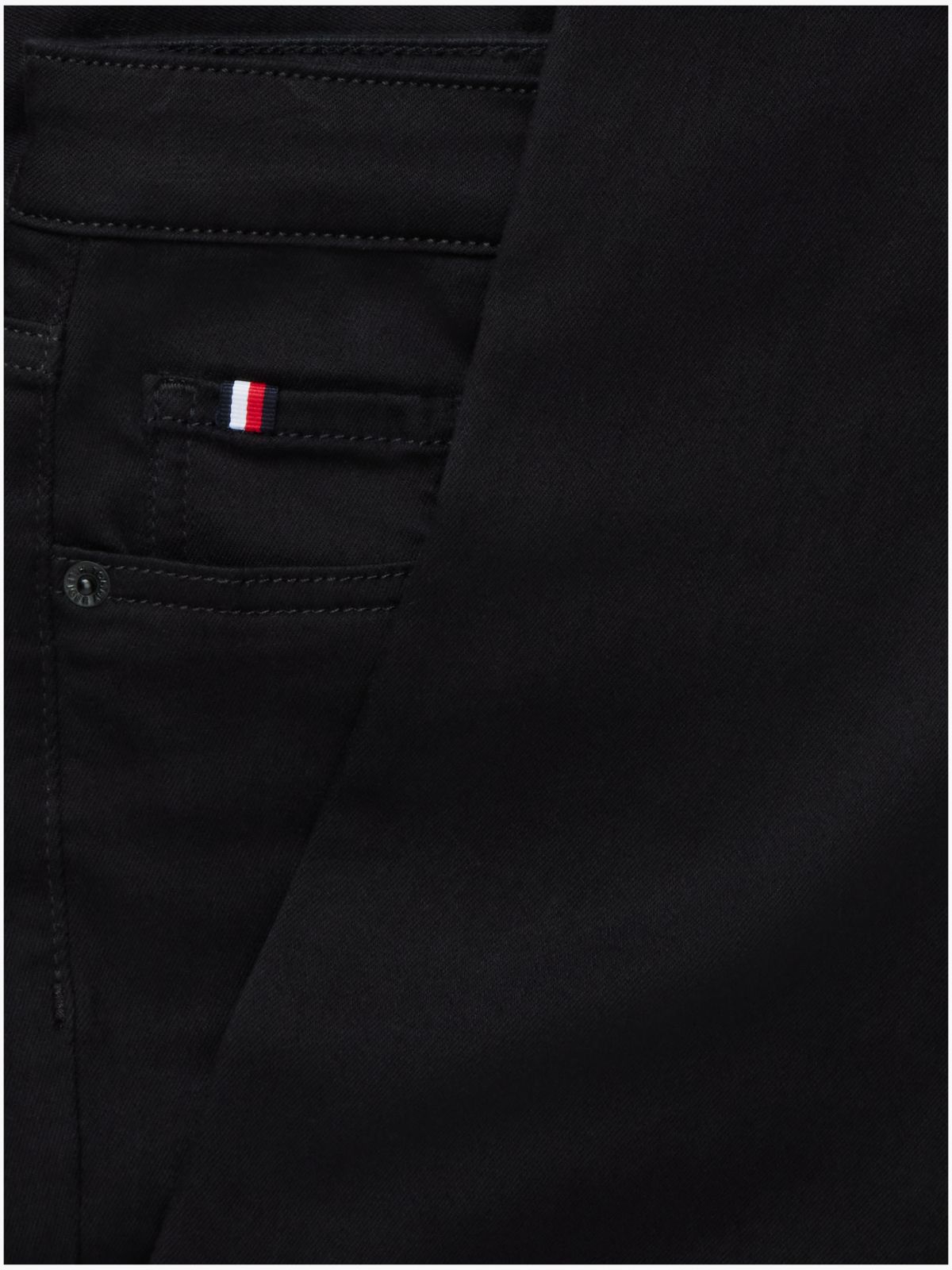 Como Mid Rise Skinny Black Jeans — Denim