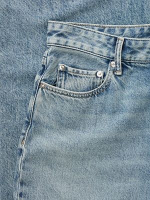 blue nola low rise straight faded jeans for women tommy hilfiger