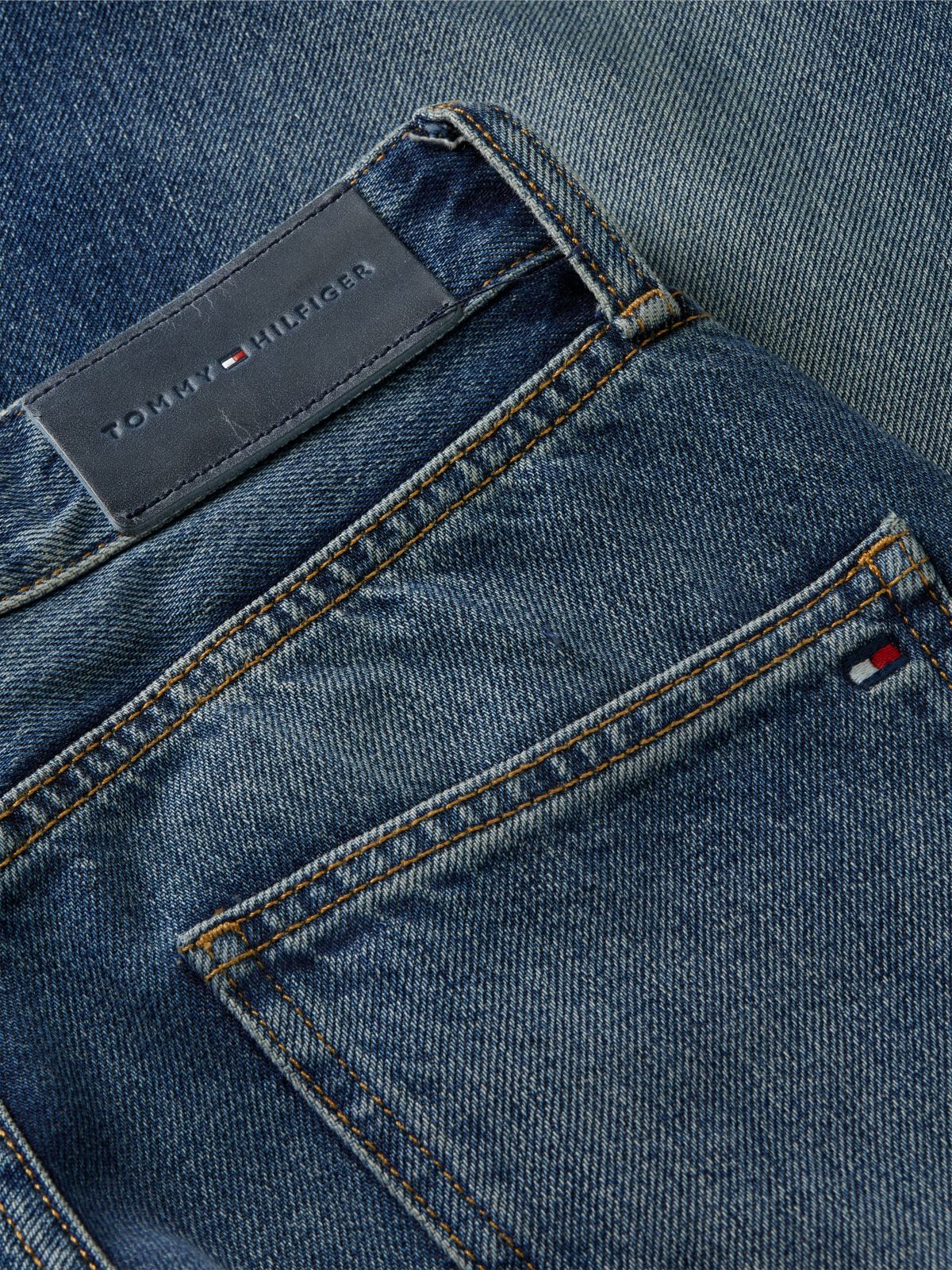 Jackie High Rise Tapered Horsebit Ankle Jeans — Blue