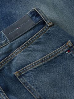 Jackie High Rise Tapered Horsebit Ankle Jeans — Blue 9