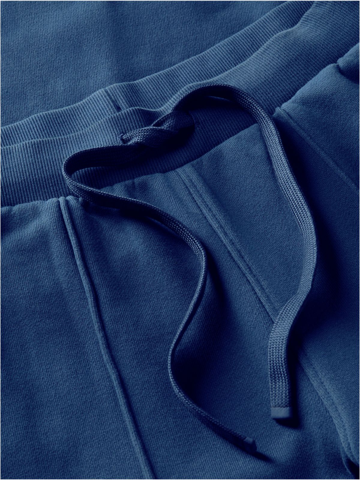 Terry Straight Leg Joggers — Blue