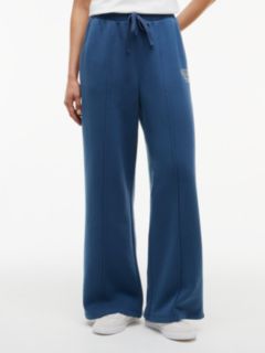 Terry Straight Leg Joggers — Blue 1