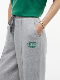 Terry Straight Leg Joggers — Grey 3