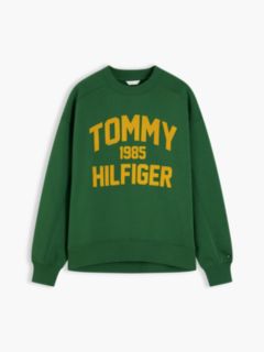 Flock Varsity Logo Oversized Sweatshirt — Green 5