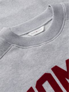 Flock Varsity Logo Oversized Sweatshirt — Grey 6