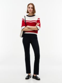 Extra Slim Gabardine Trousers — Black 2