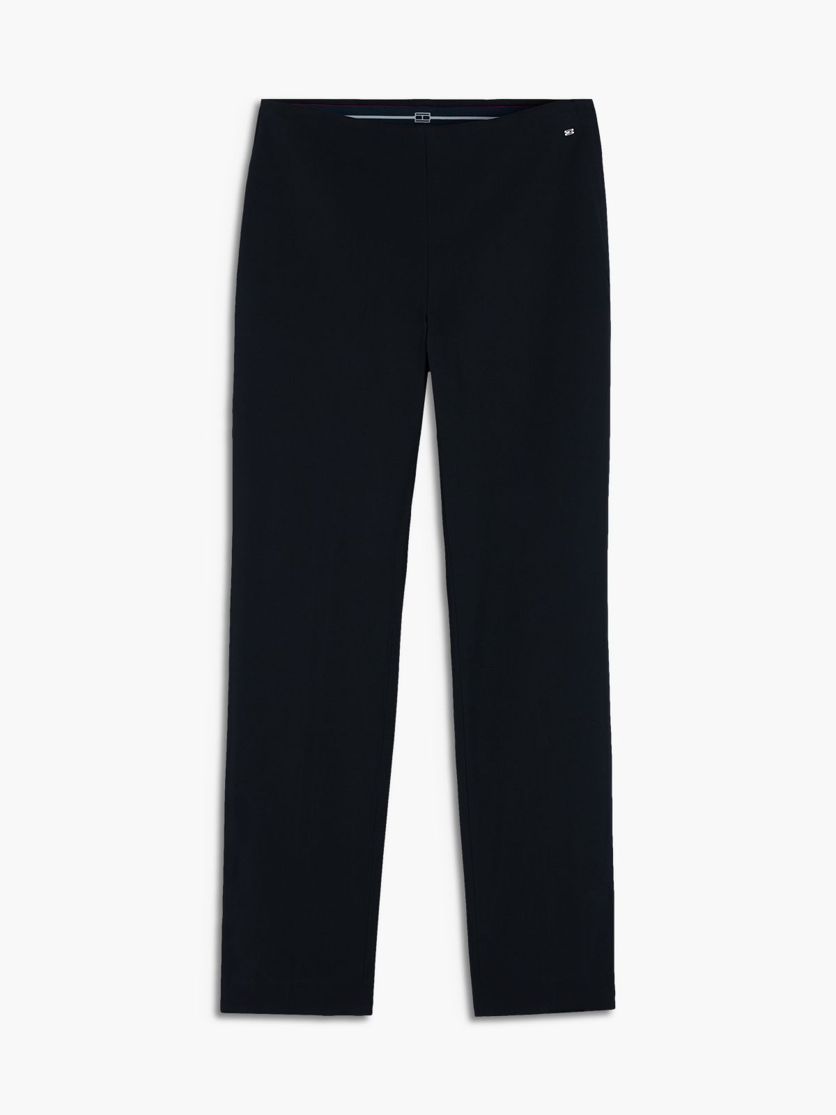 Extra Slim Gabardine Trousers — Black