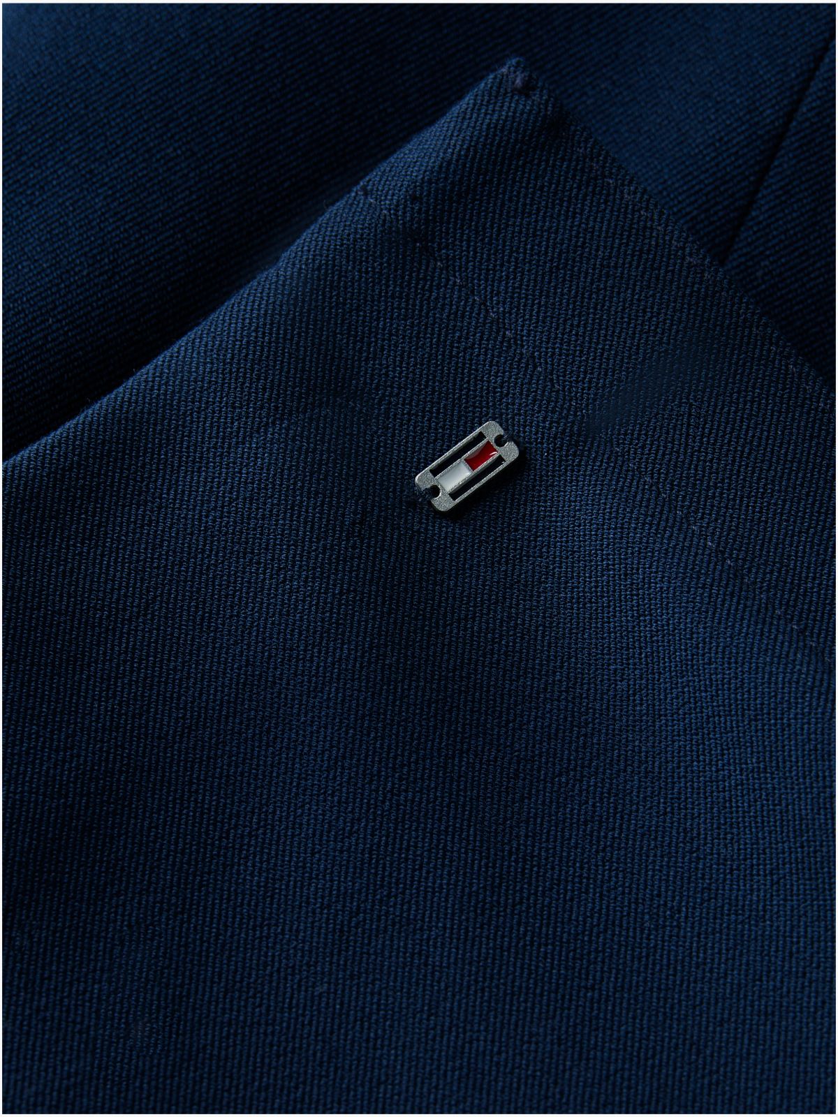 Extra Slim Gabardine Trousers — Blue