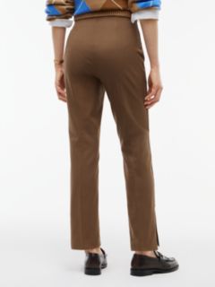 Extra Slim Gabardine Trousers — Khaki 4