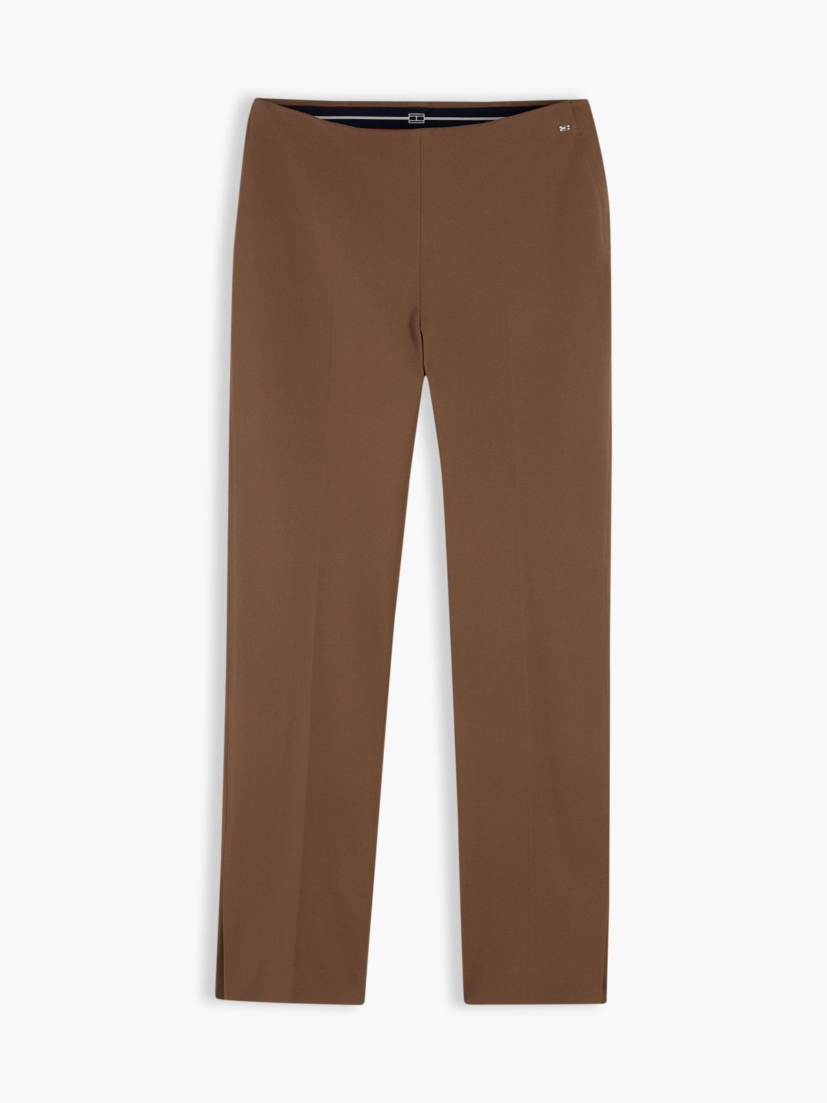 Extra Slim Gabardine Trousers — Khaki