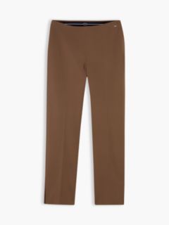 Extra Slim Gabardine Trousers — Khaki 5
