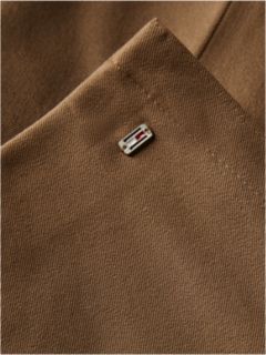Extra Slim Gabardine Trousers — Khaki 6