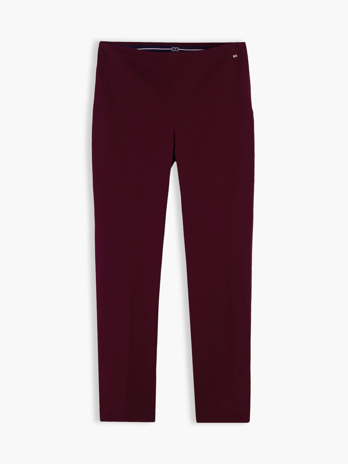 Extra Slim Gabardine Trousers — Red