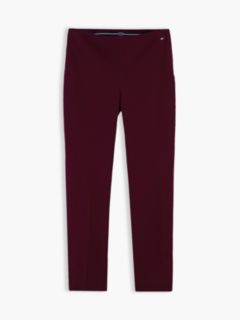 Extra Slim Gabardine Trousers — Red 5