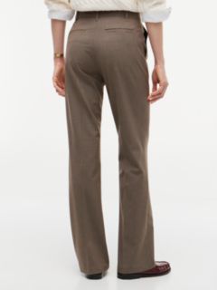 Travel Slim Bootcut Trousers — Black 4