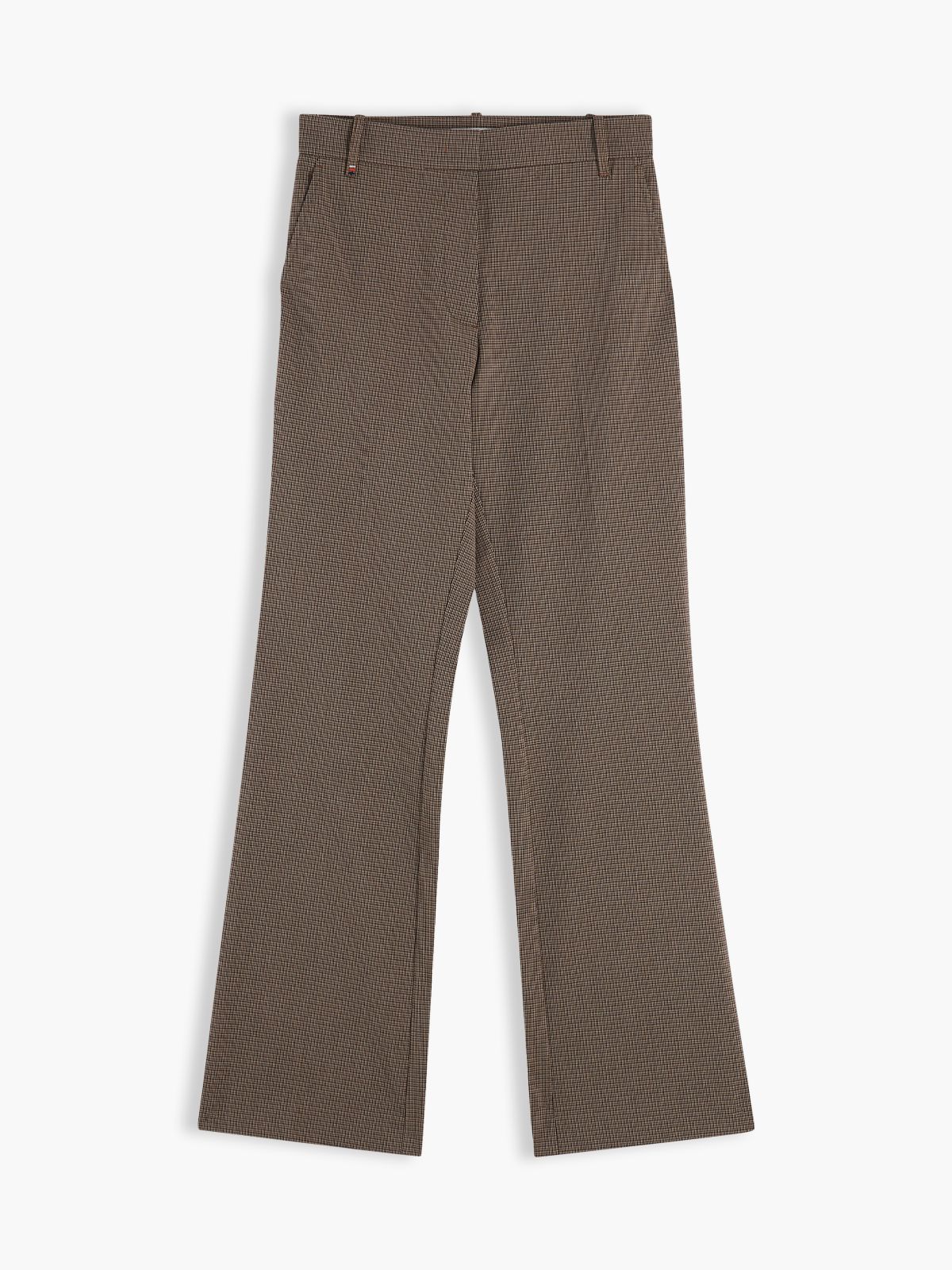 Travel Slim Bootcut Trousers — Black