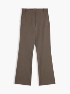 Travel Slim Bootcut Trousers — Black 5