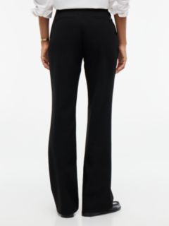 Travel Slim Bootcut Trousers — Black 4
