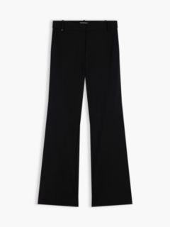 Travel Slim Bootcut Trousers — Black 5