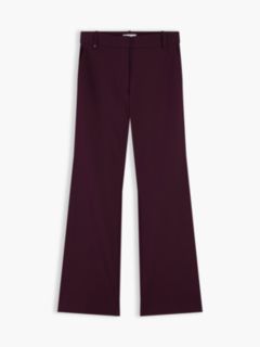 Travel Slim Bootcut Trousers — Red 5