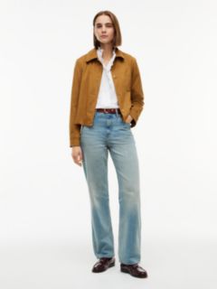 Oversized Fit Ruffle Collar Poplin Shirt — White 2