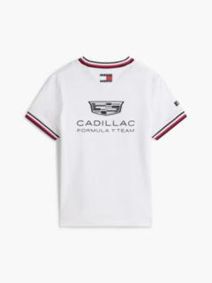 TH x Cadillac Formula 1® Team Boxy Short T-Shirt — White 6