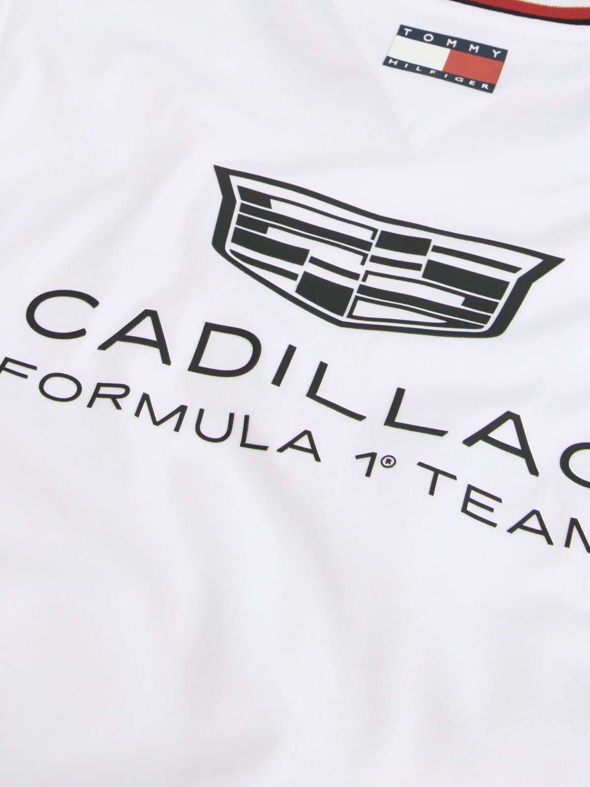 TH x Cadillac Formula 1® Team Boxy Short T-Shirt — White
