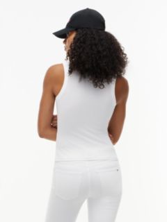 TH x Cadillac Formula 1® Team Logo Tank Top — White 5