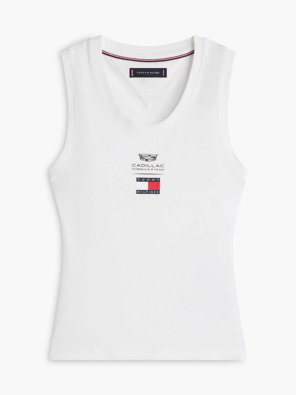 TH x Cadillac Formula 1® Team Logo Tank Top — White