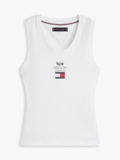 TH x Cadillac Formula 1® Team Logo Tank Top — White 6