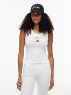 TH x Cadillac Formula 1® Team Logo Tank Top — White 1