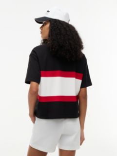 TH x Cadillac Formula 1® Team Logo Boxy Polo Shirt — Black 4
