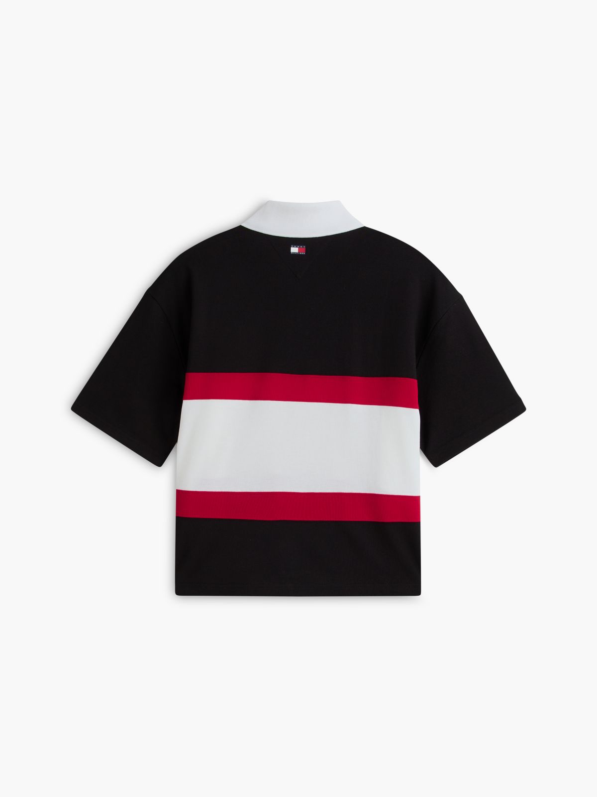 TH x Cadillac Formula 1® Team Logo Boxy Polo Shirt — Black