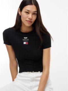 TH x Cadillac Formula 1® Team Logo Fitted T-Shirt — Black 3