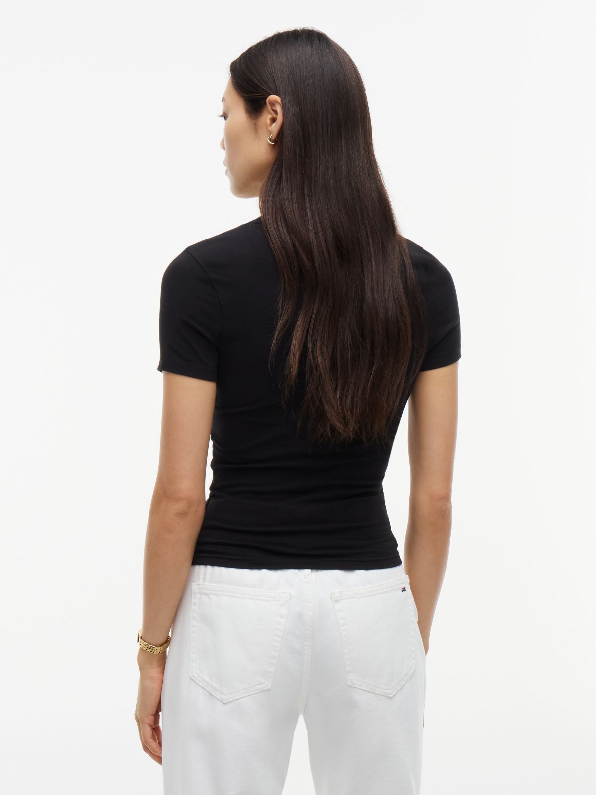 TH x Cadillac Formula 1® Team Logo Fitted T-Shirt — Black